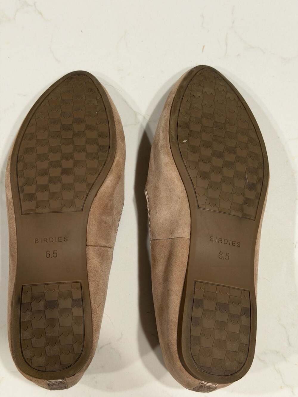 Birdies The Starling Latte Suede Leather Slip on Loafer Comfort Shoes Size 6.5 - Picture 8 of 8